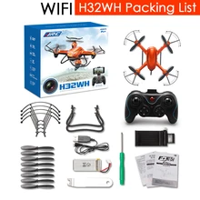 Newest JJRC H32WH MINI Drone with Camera 2.4G 4CH One Key Return VS JJRC H32GH 5.8G FPV RC Quadcopter Helicopter VS H8