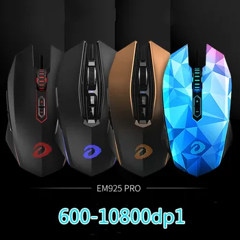 

New Arrival DAREU EM925pro USB Optical Gaming Mouse 10800DPI 7 Buttons Computer PC Gamer Magic Mice With led Breathing Lights