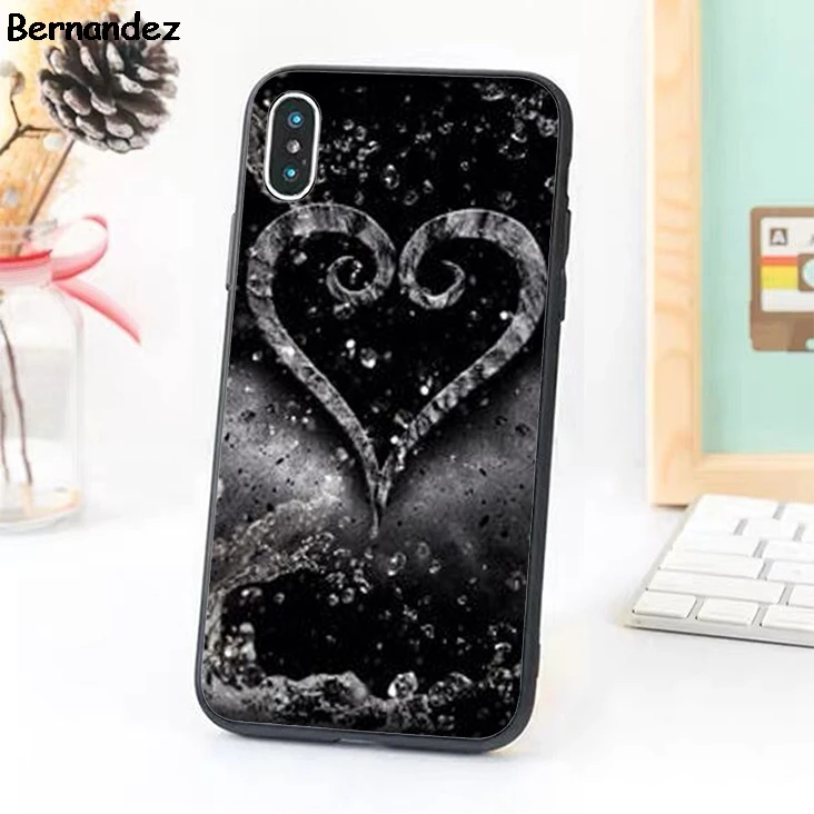 Чехол для телефона Bernandez Kingdom Hearts в форме сердца iPhone 6 S 7 8 X XR XS max 5S SE Samsung Galaxy S5 S6 S7 edge