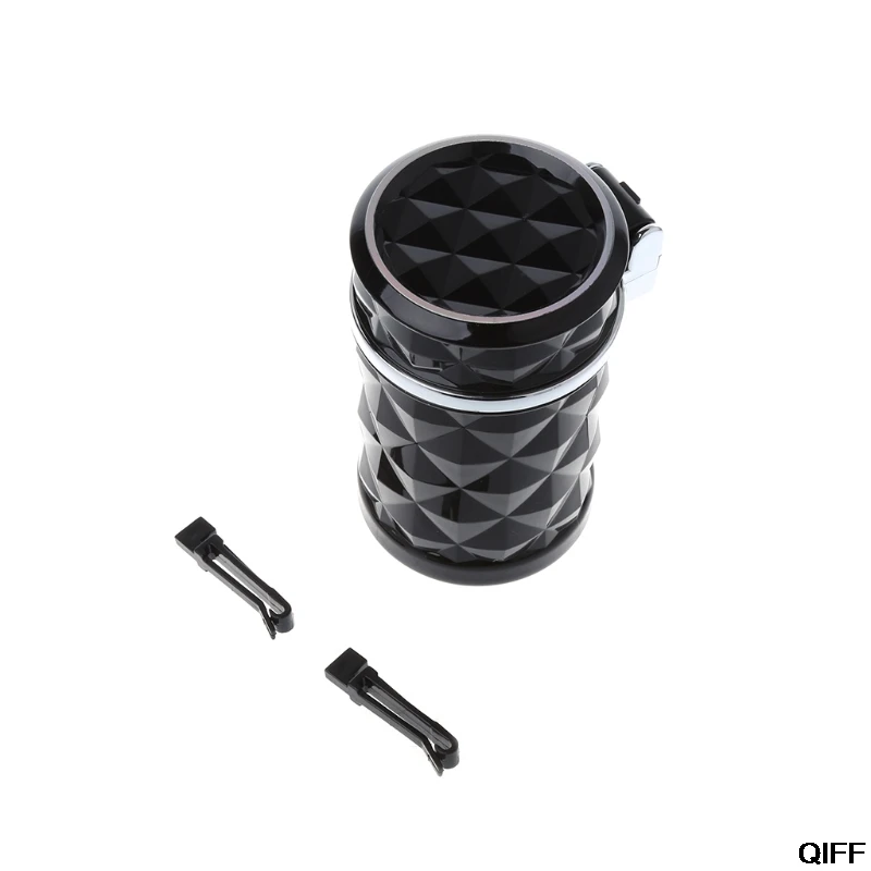 

Drop Ship&Wholesale Car Ashtray Smokeless Auto Cigarette Ash Holder with Blue LED Light for Car Cup Holder May29
