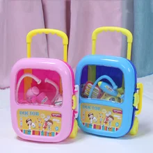 Huanger 23 шт. доктор ролевые игры игрушки багаж Juguetes для ребенка медицинский ребенок обучающая коробка свет роль классический подарок игрушки