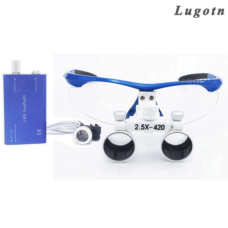 2.5X magnifying medical tool surgical operator magnifier antifog