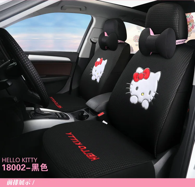 Модные милые автомобильные аксессуары hello kitty Decoracion Para Coches Asientos покрывало для автомобильного сиденья