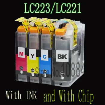 

For Brother J5720DW J4120DW J562DW J5720 J4120 J562 5720 4120 562 Printer Ink Cartridge LC223 Europe E208