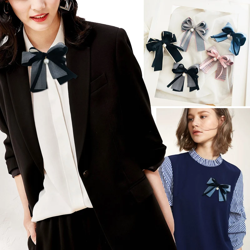 

Women Fashion Groom Wedding Suit Bowknot Necktie Collar Shirt Bow Tie Pearl Ladies Rhinestone Ribbon Bowtie Neckwear