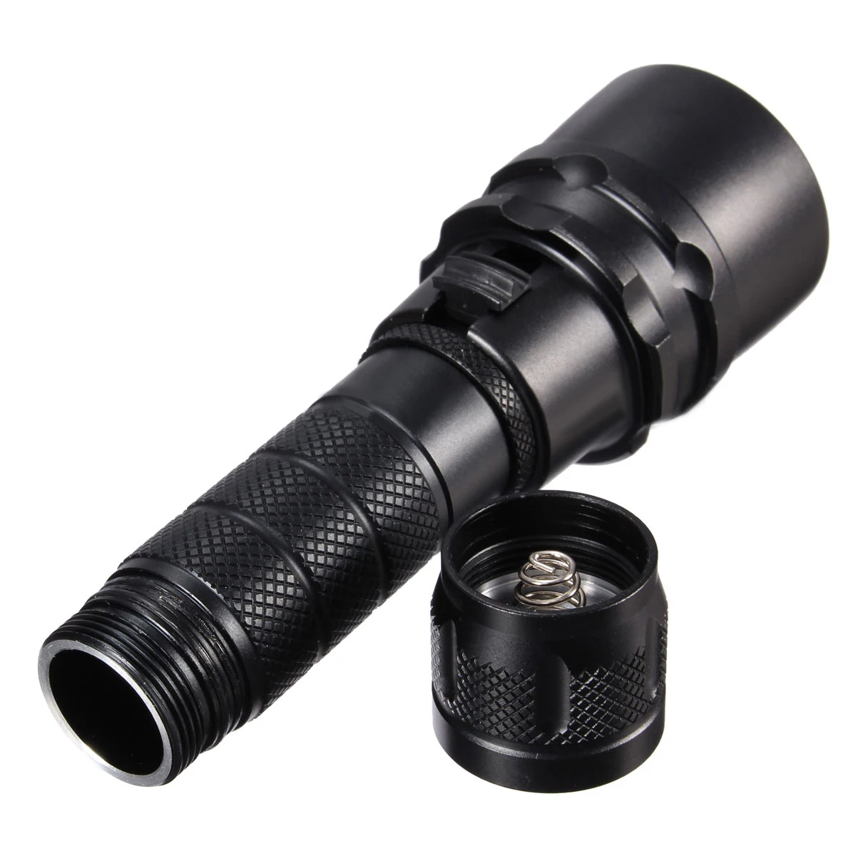 1Pc Waterproof 85000LM T6 LED Diving Flashlight Zoomable USB Charger Torch Light