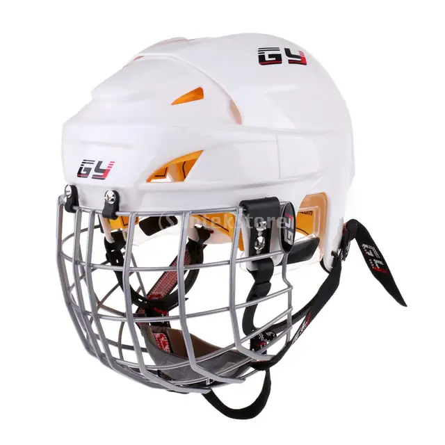 Professional CE Approval Ice Hockey Helmet Cage Combo with Wire Face