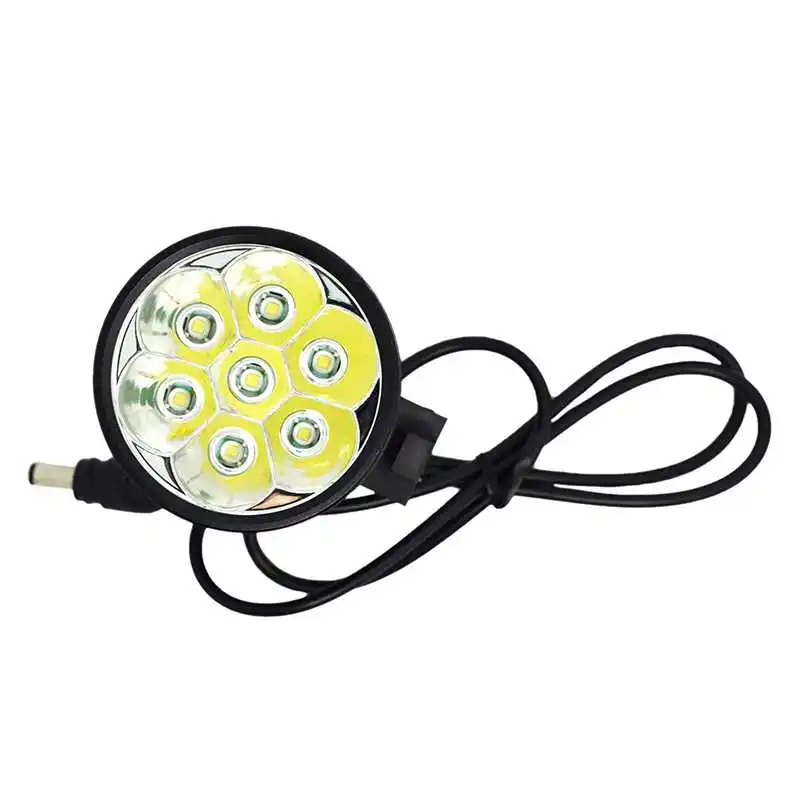 Sale WasaFire Bike Light 9800lm 7* XML T6 LED Bicycle Lights Headlight 6*18650 battery pack Frontlight Headlamp Cycling Frontlamps 2