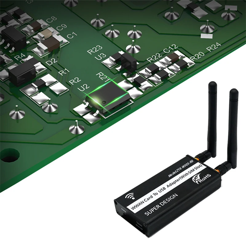 NGFF M.2 ключ B модуль к micro USB адаптер со слотом для sim-карты для WWAN/LTE/4G модуль