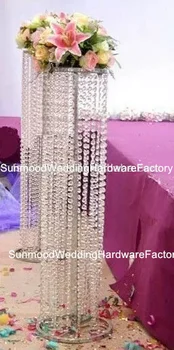 

new style acrylic centerpiece table centerpiece party crystal wedding decoration flower stand wedding table centerpiece