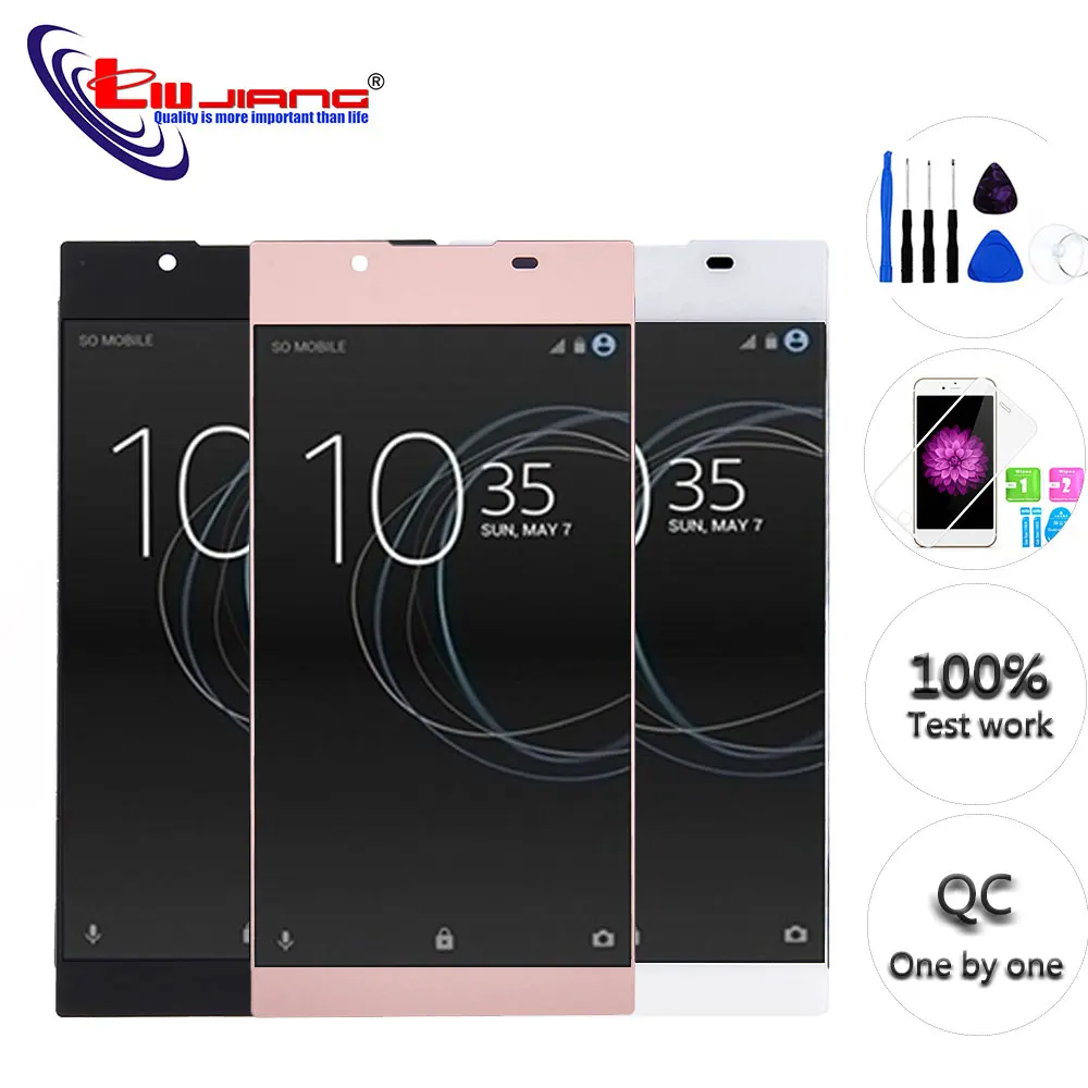 Оригинальный ЖК дисплей для Sony Xperia L1 G3312 G3311 G3313 дигитайзер сенсорный экран панель