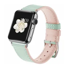 Кожаный ремешок для Apple Watch band 4 42 мм 38 мм iwatch 3 band 44 мм 40 мм браслет часы correa кожаный ремешок металлическая пряжка на ремень