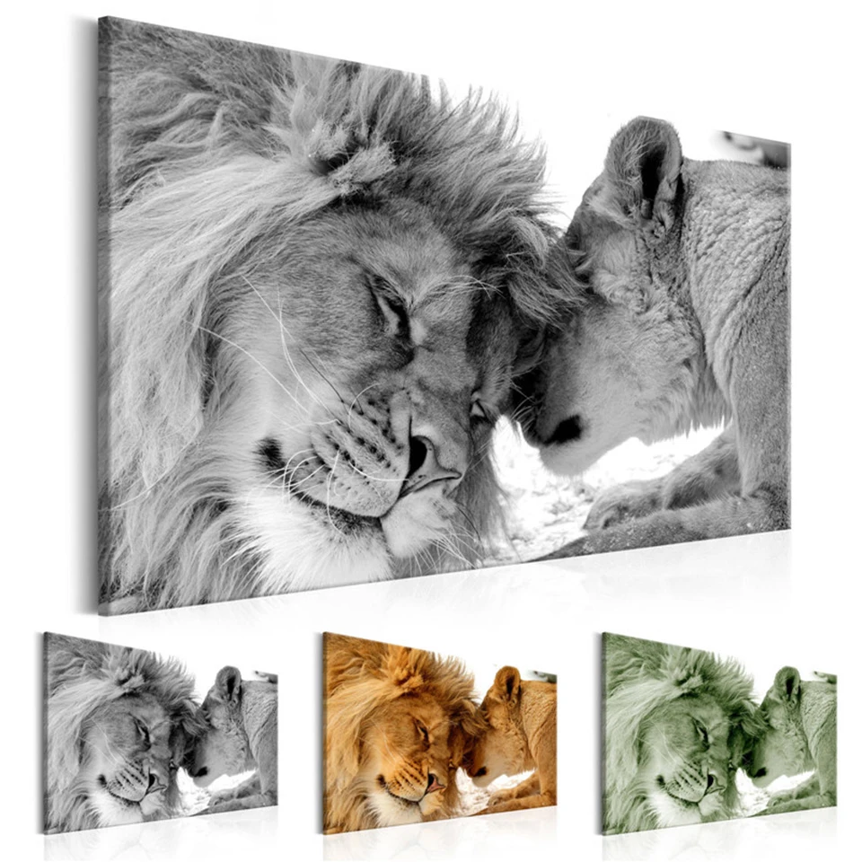 The-King-of-Animals-Canvas-Painting-Cute-Leopard-Lion-Posters-and-Prints-Photo-Wall-Art-Pictures