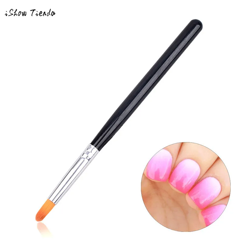

1pc nail Art brush DIY Handle UV Gel Nail Art Tip Pen Brush for Manicure Tool Wood pinceau nail art maquiagem pinceaux peinture