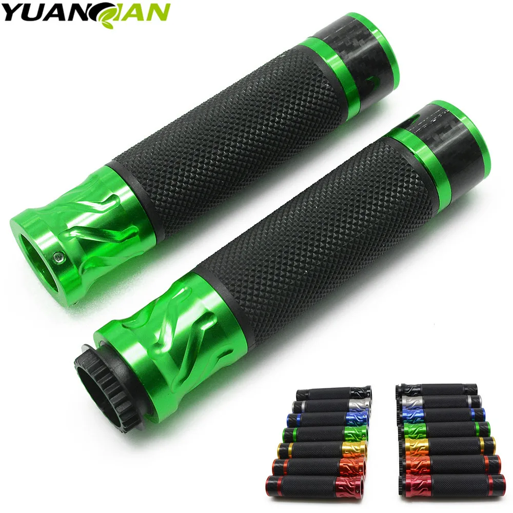 

Good Rubber alumium 7/8 inch 22mm Hand Grips Motorcycle Handlebar fit on motorbike motocross racing motor FOR KTM KAWASAKI