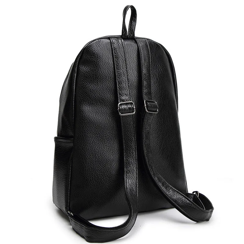 Women Backpacks pu Leather Black Backpack For Girls Female Travel Backpack Normcore Style 2018 Simple hot sale Women Backpacks pu Leather Black Backpack For Girls Female Travel Backpack Normcore Style 2018 Simple hot sale
