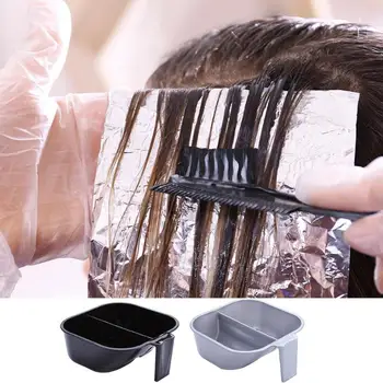 

2 in 1 Dyeing Bowl Hair Color Mixing Bowl Dye Stirrer Barber Styling Tools