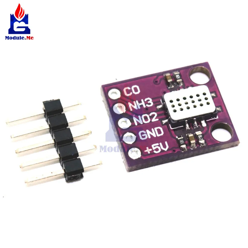 

CJMCU-6814 MICS-6814 Gas Sensor Module Air Quality CO VOC NH3 Nitrogen Oxides Gas Sensor 1000ppm