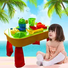 Kids Summer Beach Play Sand Table Bucket Shovel Sets Sandbox Children Beach Party Game Toys Sand Molds Kits For Kids Vocation