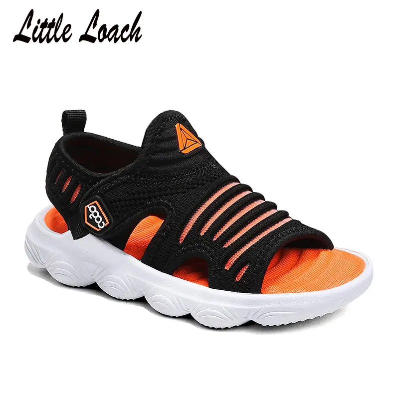 

New Arrival Kids Fabric Sandals Light-weight Children's Slides Colorful Breathable Summer Shoes Boys Girls Flat Sandals #25-40