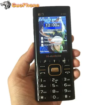 

H-Mobile X100 Mobile Phone 2.8" Three SIM Card Bluetooth Flashlight MP3 MP4 FM Camera Whatsapp BigHorn Memory Card Slots