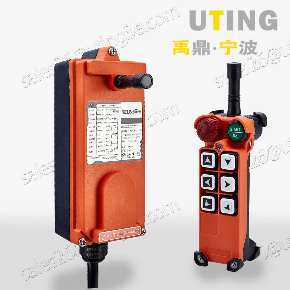 

6 function buttons hoist crane remote controller F21-E1