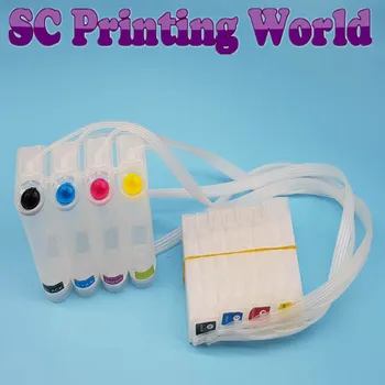 

Sc printing world Ciss system for Epson Sjic22p C3500 3510 3520 lables Printer