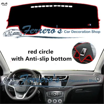 

Free shipping 1set for 2013-2016 Brilliance V3 car stickers car accessories car Dashboard Shade obstacle avoidance pad