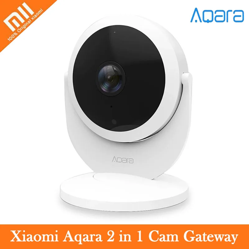 

Original Xiaomi Aqara 1080P Smart Camera G2 Gateway Edition Zigbee IP Wifi Wireless Cloud Home Security Smart Device Smart Home