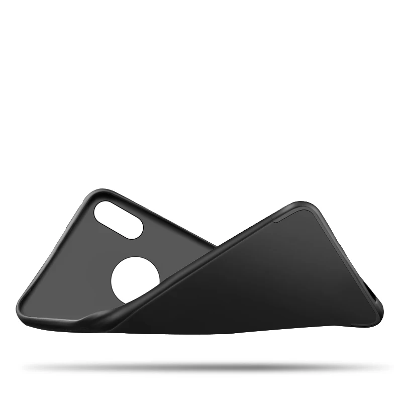 CAPSSICUM Ультратонкий Мягкий матовый чехол для iPhone X XR XS Max чехлы задняя крышка из ТПУ