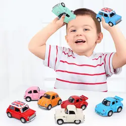 Автомобиль игрушки для детей мини отступить автомобиля с огнями и Musict модель автомобиля Для детей подарки игрушки автомобиля мини