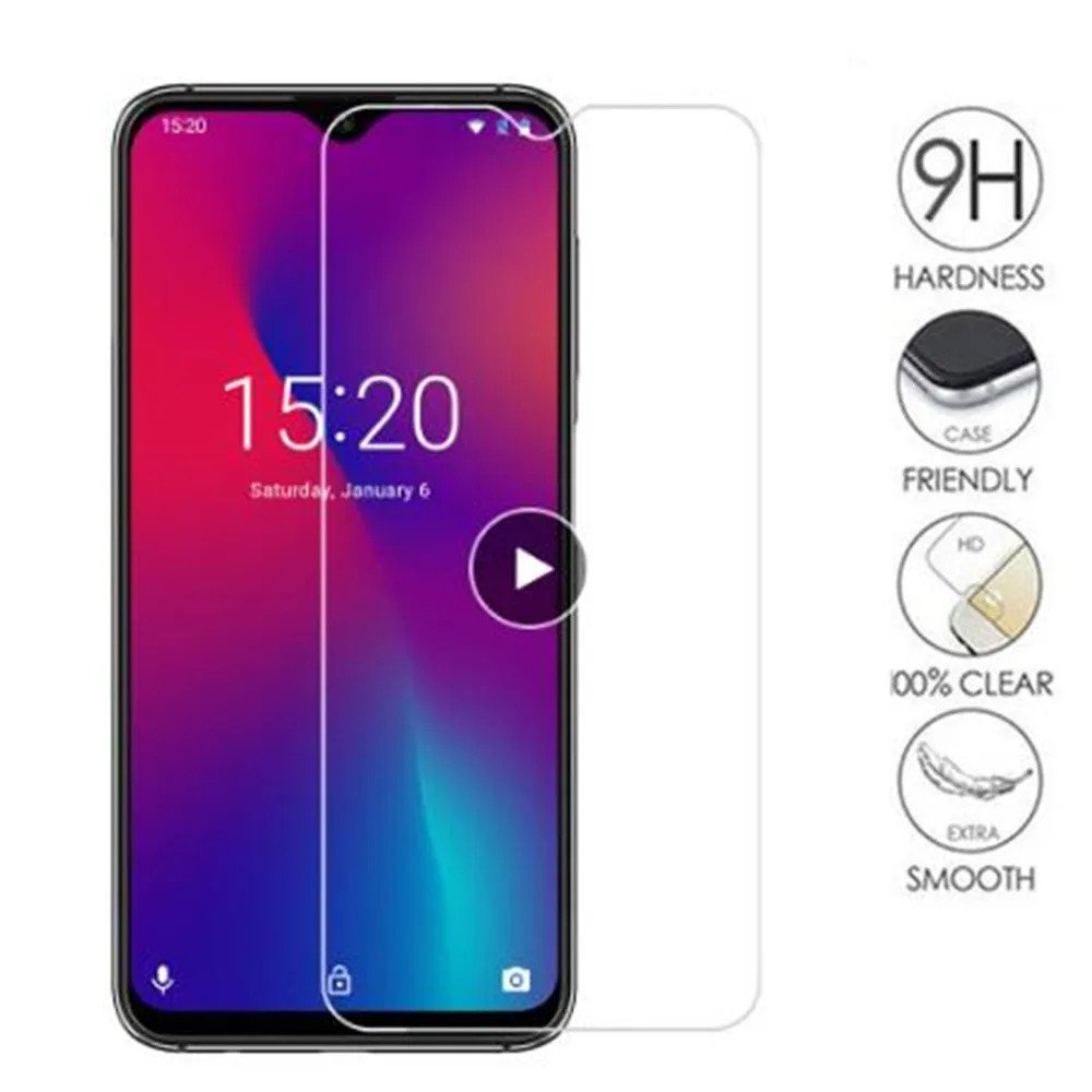 Закаленное стекло 9H 2.5D для UMIDIGI S3 PRO F1 Z2 One Max 2 шт. | Мобильные телефоны и аксессуары