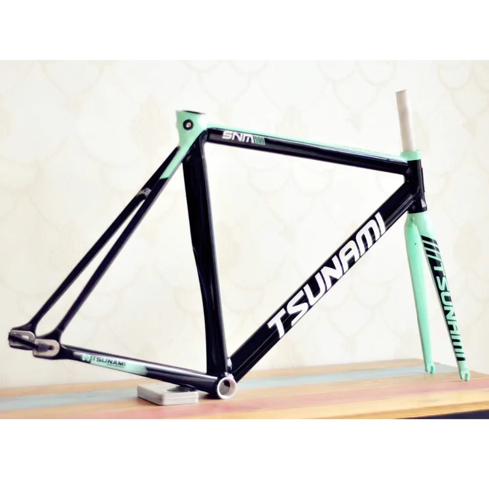 Aliexpress.com : Buy TSUNAMI Aluminium Fixed Gear Frameset Fork 700c x ...