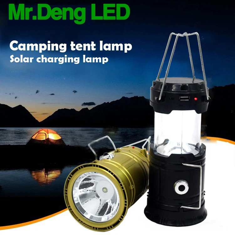 MRDENG SMD3528 6V 5W Outdoor Portable lamp LED Camping Lamp Solar