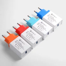 Зарядное устройство USB quick charge 3,0 для apple iphone 5 7 8 6 6s x ipad EU адаптер питания Зарядка для samsung s8 s9 huawei зарядное устройство для телефона