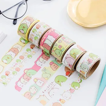 

1 Pcs Cartoon 20mm*4m Sumikko Gurashi Paper Masking Tapes Album Scrapbooking Adhesive Washi Tape Sticker Label Stationery Gifts