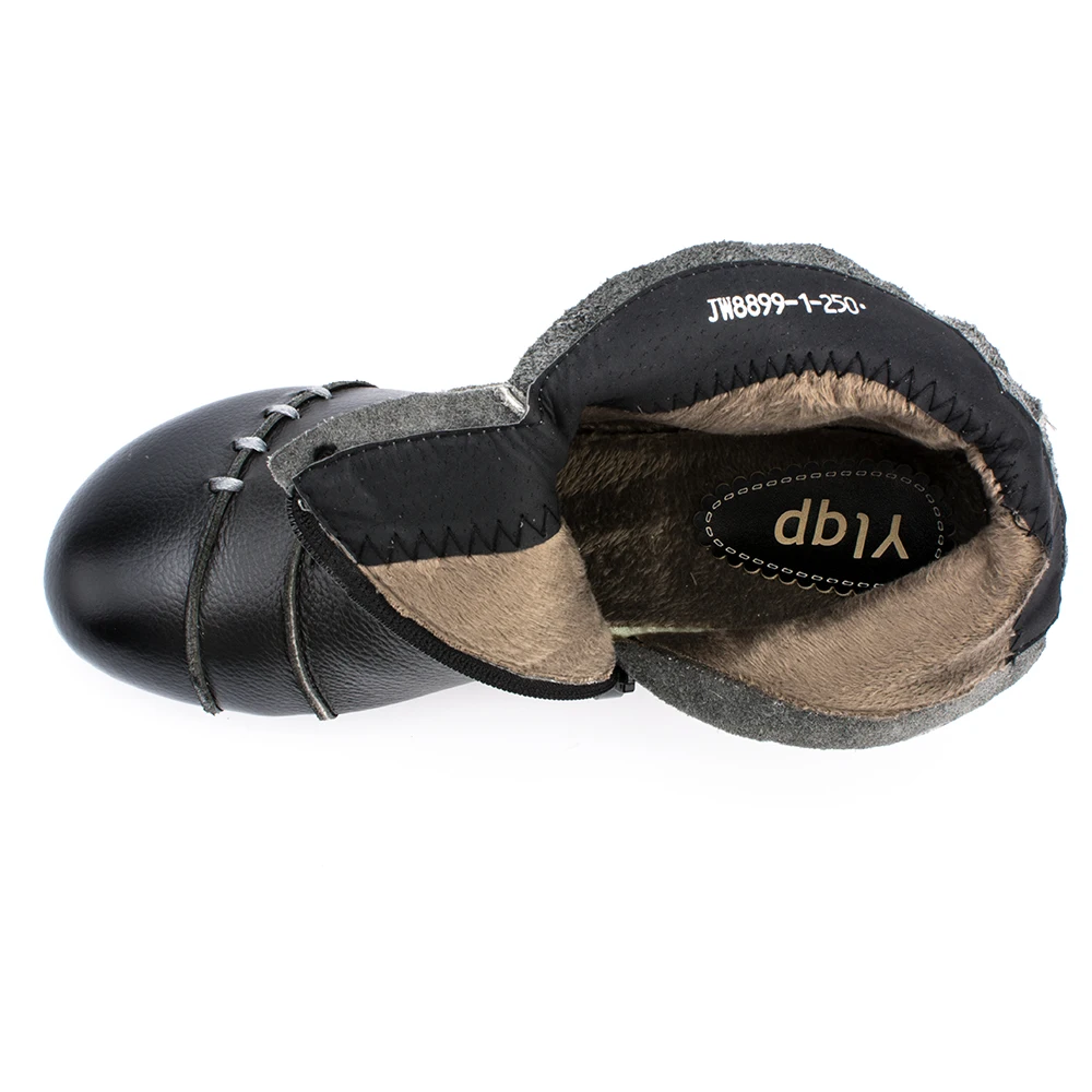 Новое поступление 2019 модные женские осенне зимние ботинки из натуральной кожи