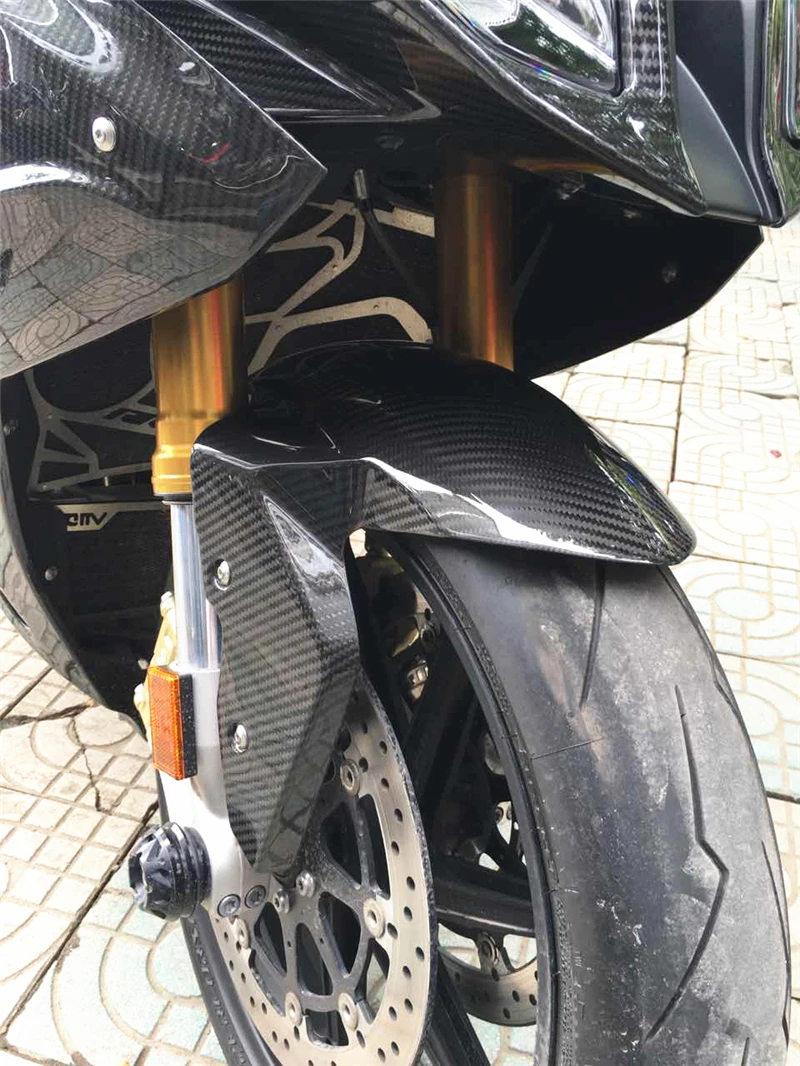 Переднее крыло для BMW S1000RR 2009 2015 2017 2018 S1000R 2014 полностью из углеродного волокна 100%