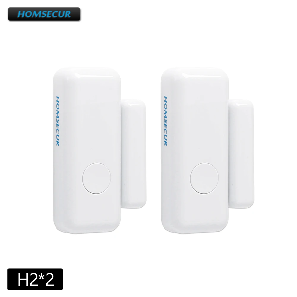HOMSECUR 2 шт H2 433 МГц Беспроводной двери/окна датчики для дома охранной сигнализации Системы