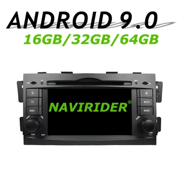 

Navirider GPS navigation For KIA Mohave Borrego 2008-2010 Touch Screen DVD Car android 9 64gb rom radio bluetooth player stereo