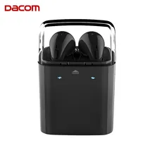 On sale Dacom GF7TWS Black Bluetooth Earphones Tws True Wiress Sport Mono Earpieces or Stereo Blue tooth Headset For Smartphone