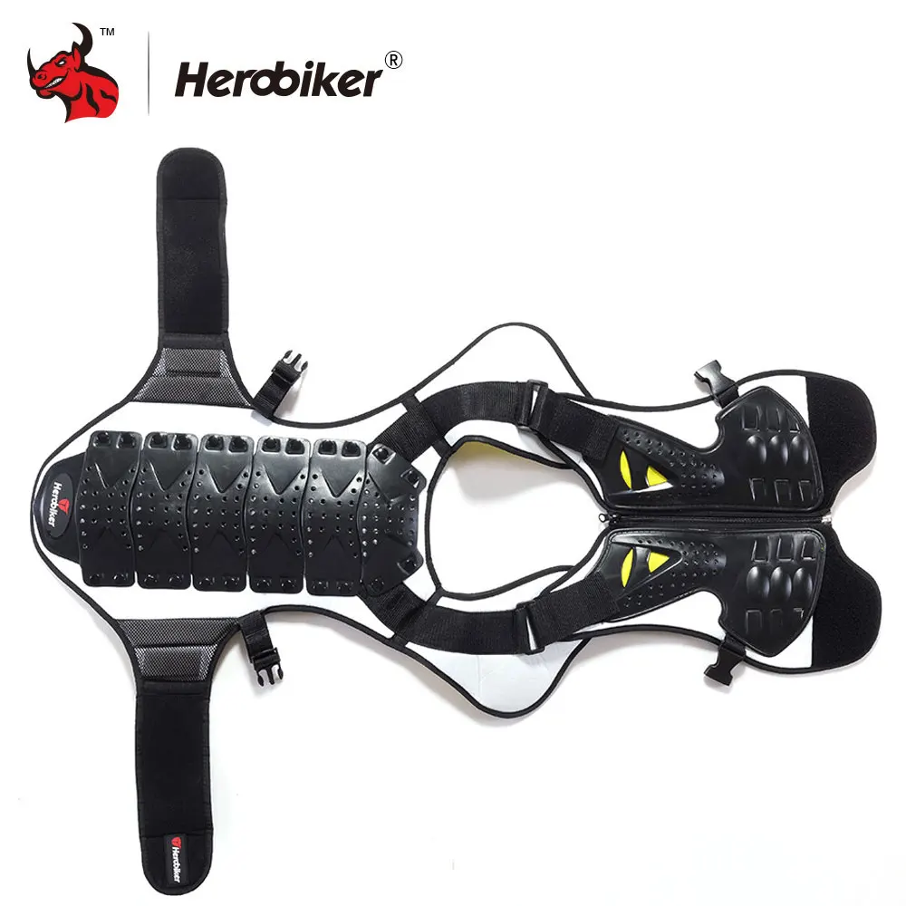 HEROBIKER мотоциклетная куртка бронежилет броня для мотокросса защитное снаряжение
