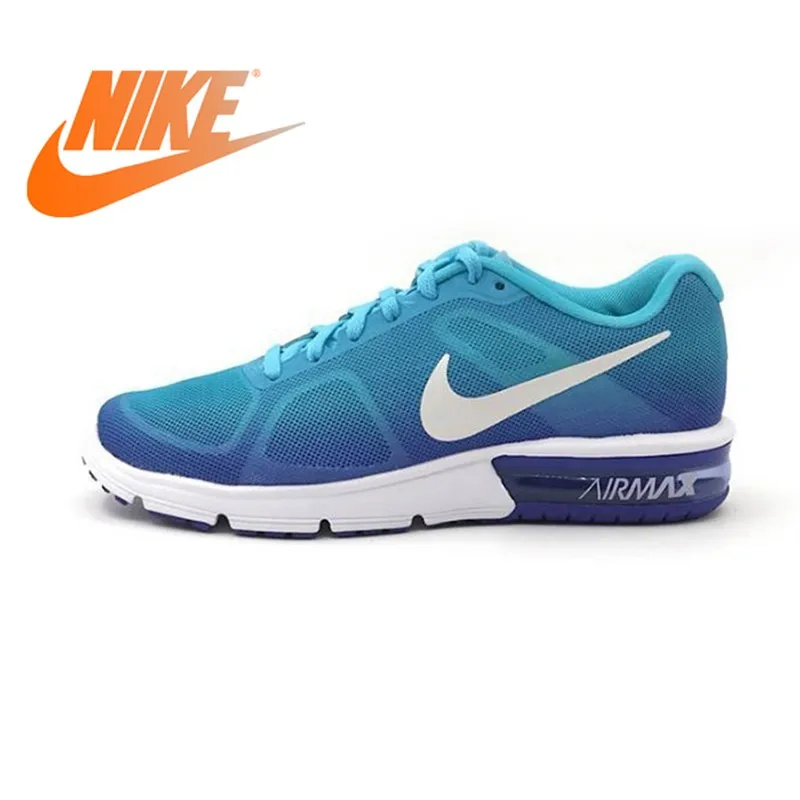 

Original New Arrival NIKE AIR MAX SEQUENT Women's Running Shoes Walking Lace-Up Cushioning Comfortable Sneakers Women 719916