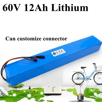 

60V 12Ah Battery Pack Lithium-ion for Two Wheel Foldable Citycoco Electric Scooter 600w 900w Motor Replacement + Charger