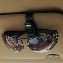 Dewtreetali NEW arrive Auto Fastener Auto Accessories ABS Car Vehicle Sun Visor Sunglasses Eyeglasses Glasses Ticket Holder Clip