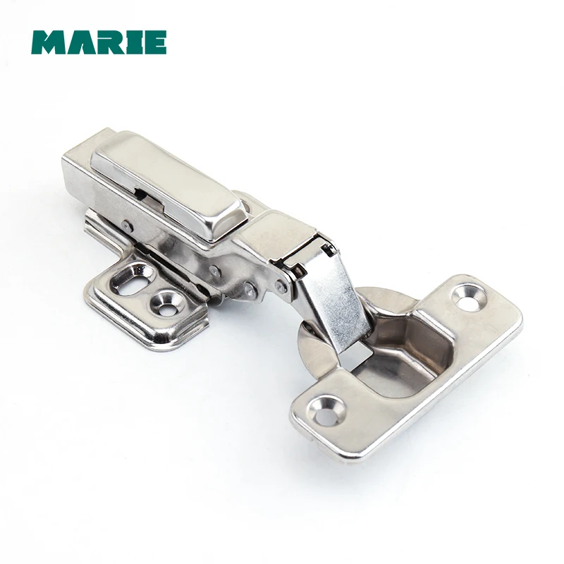 

HH102B Top Quality 304 Stainless Steel Half OVERLAY Soft close Self Closing Cabinet Cupboard Door Hinges