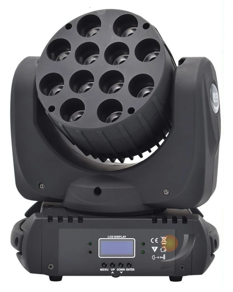

12x15W 4 in 1 led wash moving head light Party Led Disco Led Dj dmx 512 Lights