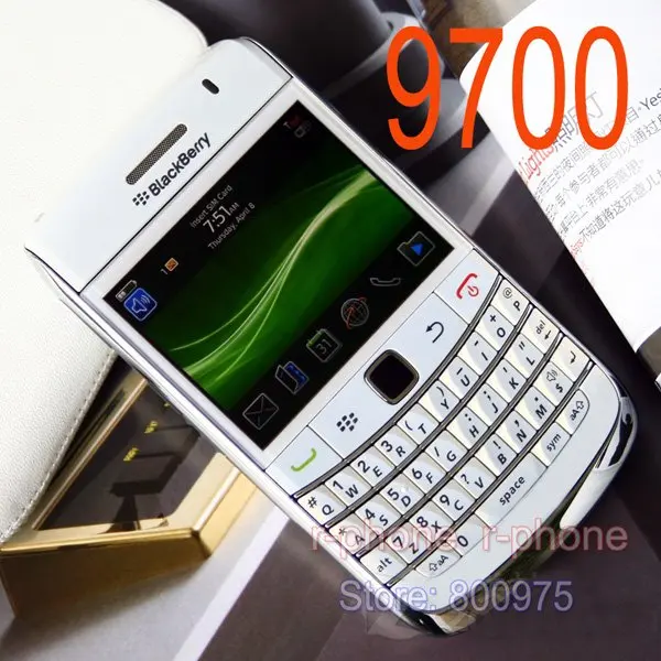 Original Blackberry Bold 9700 Mobile Phone 5MP 3G WIFI GPS