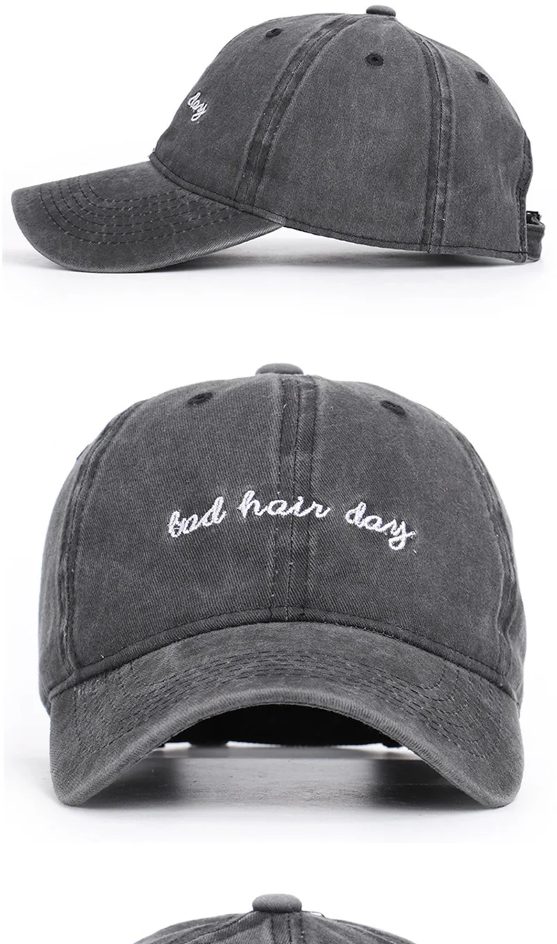刺绣棒球帽_亚马逊-糟糕一天字母刺绣棒球帽复古水洗做旧---阿里巴巴_03
