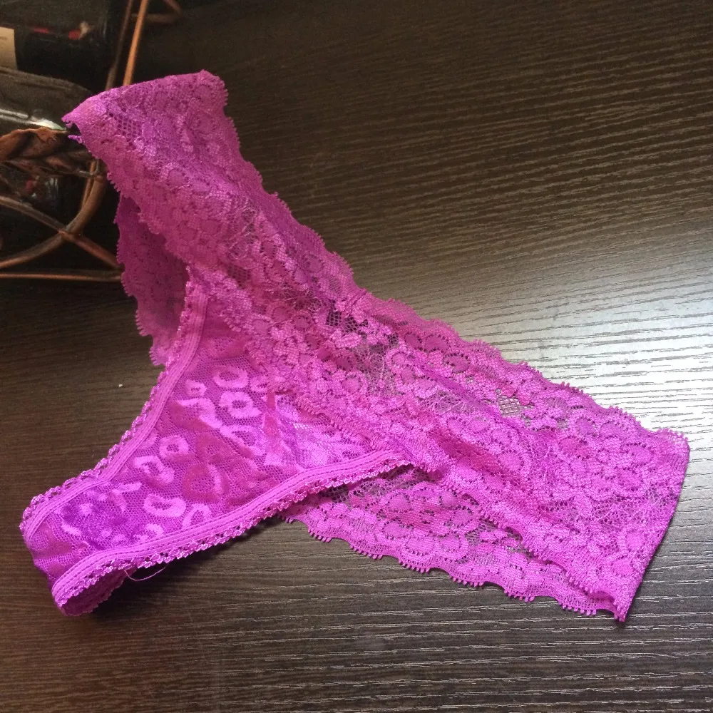 Big size M 5XL Women lace G Strings shorts Briefs sexy underwear ladies